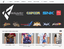 Tablet Screenshot of kinetiquettes.com